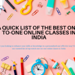 A quick list of the best one-to-one online classes in India